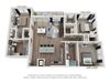 waters edge at mansfield c1 floor plan 3 bed 2 bath
